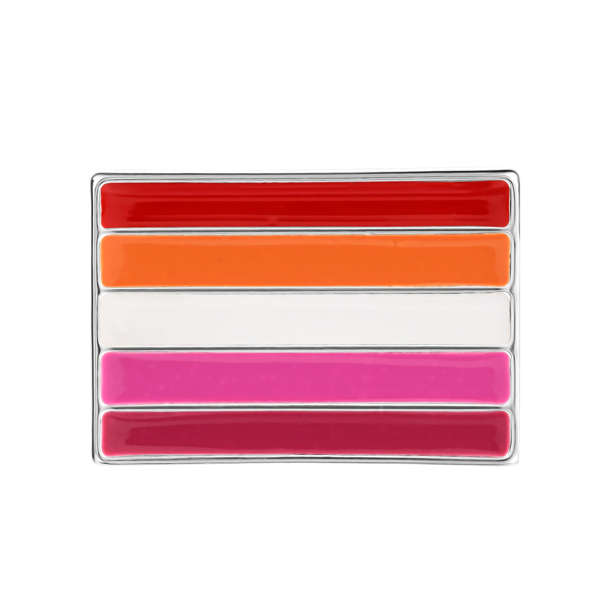 Bulk Lesbian Sunset Flag Pins for LGBTQ Events, PRIDE Parades – The ...