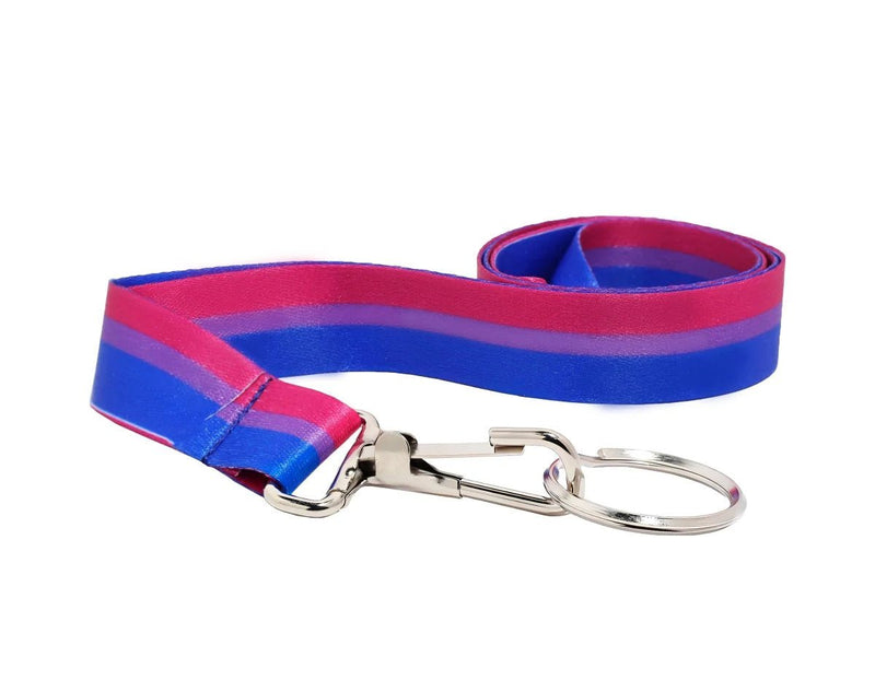 Bisexual Flag Lanyards - The Awareness Company