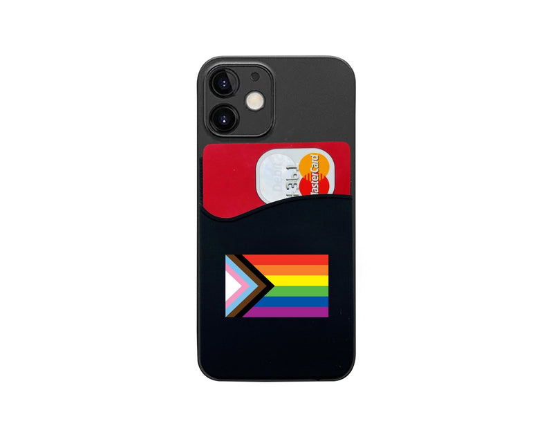 Daniel Quasar Flag Silicone Wallet Holders - The Awareness Company