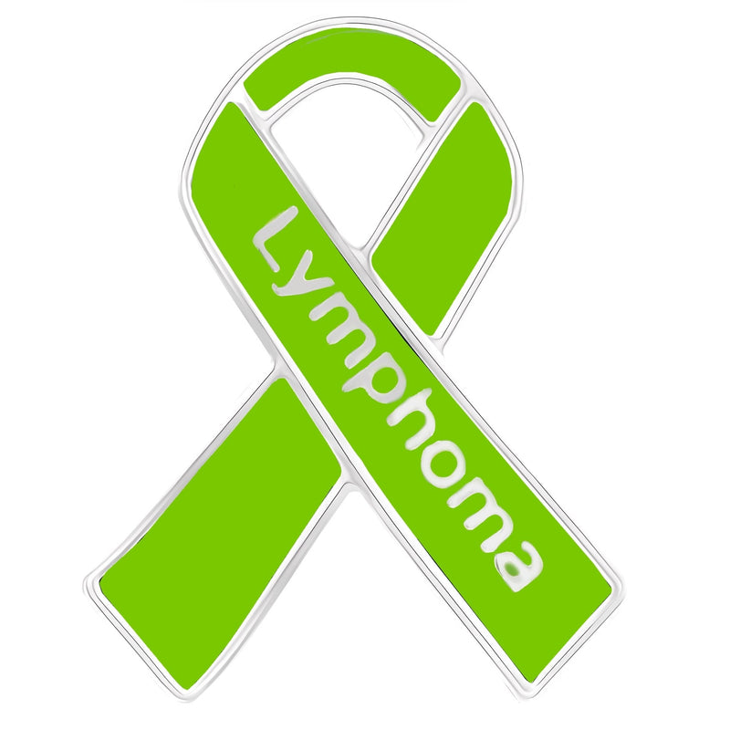 Lymphoma Awareness Ribbon Pins - The Awareness Company