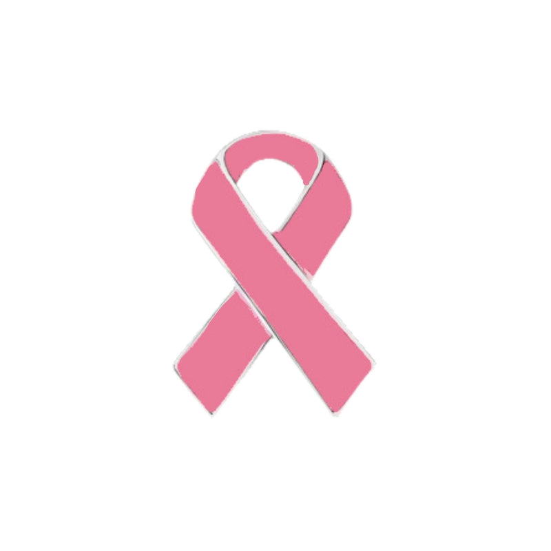 Pink Ribbon Awareness Pins - The Awareness Company