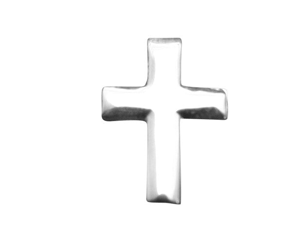 Small Silver Cross Lapel Pins - The Awareness Company