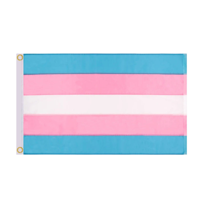 Transgender 3 Feet by 5 Feet Nylon Flag - The Awareness Company