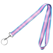 Load image into Gallery viewer, Transgender Flag Lanyards - The Awareness Company
