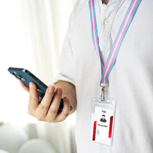 Load image into Gallery viewer, Transgender Flag Lanyards - The Awareness Company