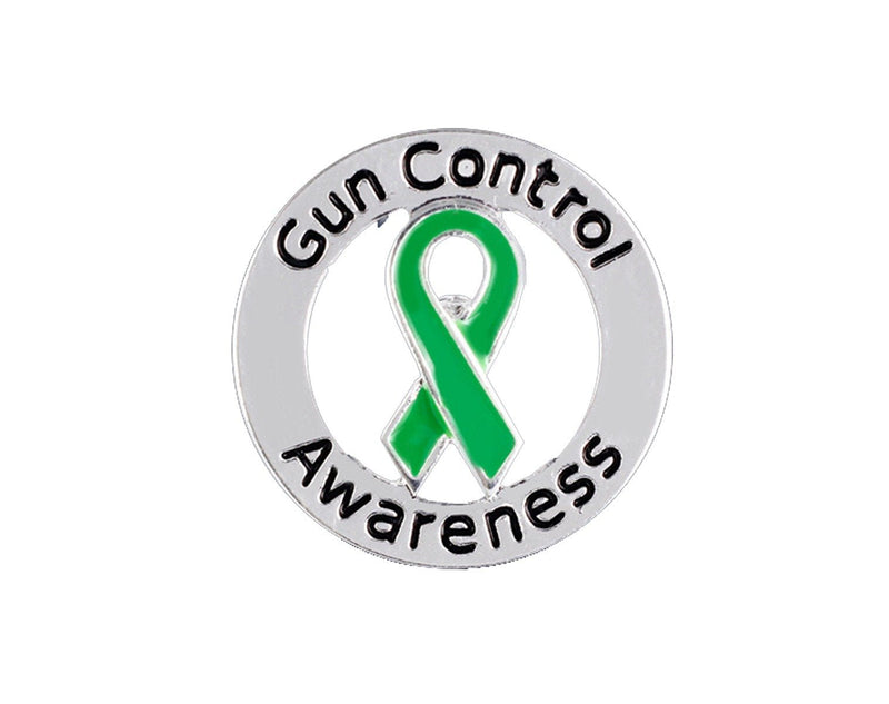Circle Gun Control Awareness Pins - The Awareness Company
