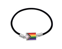 Load image into Gallery viewer, Daniel Quasar Flag Charm Stretch Bracelets - The Awareness Company