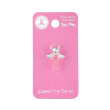 Load image into Gallery viewer, Pink Ribbon Angel Pin Counter Display (12 Cards) - The Awareness Company