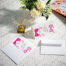 Load image into Gallery viewer, Pink Ribbon Thanks For Your Support Cards (12 Cards/Pack) - The Awareness Company