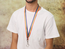 Load image into Gallery viewer, Rainbow Flag Lanyards - The Awareness Company