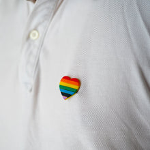 Load image into Gallery viewer, Rainbow Heart Silicone Pins - The Awareness Company
