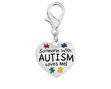 Load image into Gallery viewer, Someone Loves Me Autism Awareness Hanging Charms - The Awareness Company
