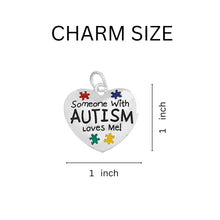 Load image into Gallery viewer, Someone Loves Me Autism Awareness Hanging Charms - The Awareness Company
