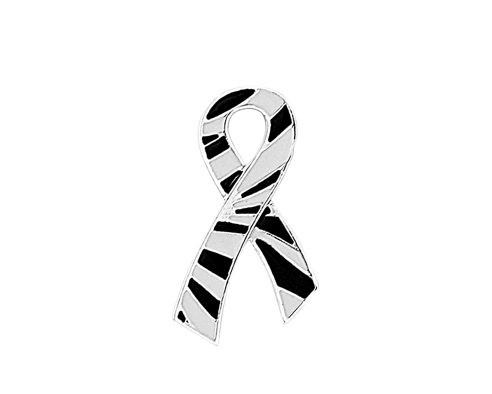 Zebra Print Ribbon Pins for Gastrointestinal Stromal Tumor ...