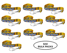 Load image into Gallery viewer, Bulk Pack Autism Ribbon Awareness Lanyards - The Awareness Company