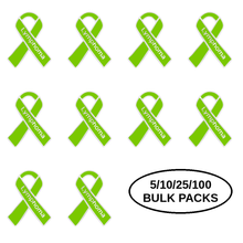 Load image into Gallery viewer, Bulk Pack Lymphoma Awareness Ribbon Pins - The Awareness Company