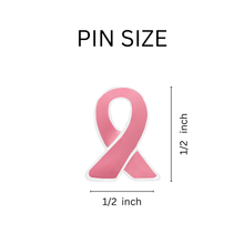Load image into Gallery viewer, 10 Pack Pink Ribbon Lapel Pins - The Awareness Company