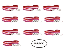 Load image into Gallery viewer, 10 Pack Sunset Lesbian Flag Lanyards - The Awareness Company