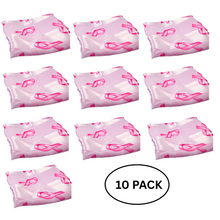 Load image into Gallery viewer, 10 Pack Breast Cancer Awareness Ribbon Scarves in Pink