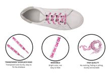 Load image into Gallery viewer, 25 Pairs Breast Cancer Pink Ribbon Shoelaces - The Awareness Company