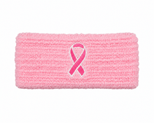 Load image into Gallery viewer, 5/10/25 Bulk Breast Cancer Pink Ribbon Bicep Armbands - The Awareness Company