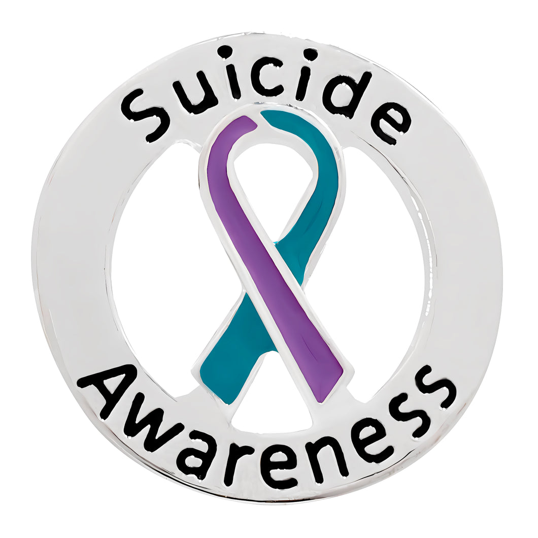 Bulk Suicide Ribbon Pins for Prevention and Awareness - The Awareness Company