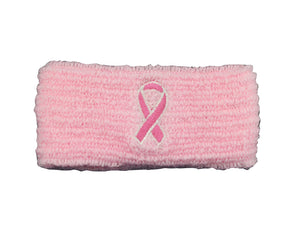 10 Pack Pink Ribbon Armbands