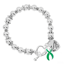 Load image into Gallery viewer, Green Ribbon Where There is Love Bracelets