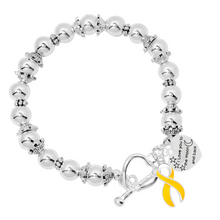 Load image into Gallery viewer, I Love You To The Moon Gold Ribbon Bracelets