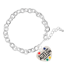 Load image into Gallery viewer, Bulk Someone Loves Me Autism Chunky Charm Bracelets - The Awareness Company