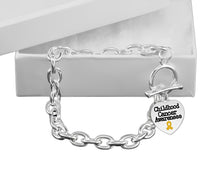 Load image into Gallery viewer, Bulk Childhood Cancer Split Style Key Chains Bulk - The Awareness Company