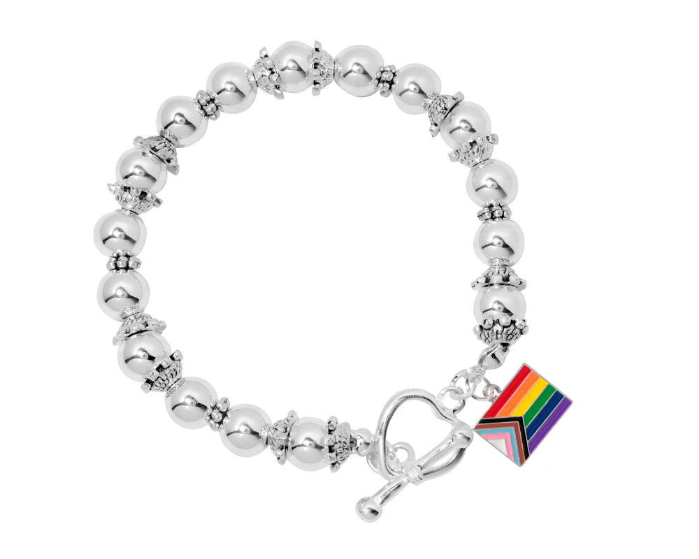 Daniel Quasar Charm Beaded Bracelets for PRIDE Parades - The Awareness Company