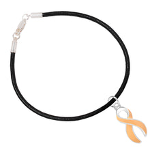 Load image into Gallery viewer, Peach Ribbon Cord Bracelets