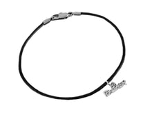 Load image into Gallery viewer, Bulk Leather Cord Teacher Charm Bracelets in Bulk, Appreciation Gifts - The Awareness Company