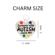 Load image into Gallery viewer, Bulk Someone Loves Me Autism Chunky Charm Bracelets - The Awareness Company