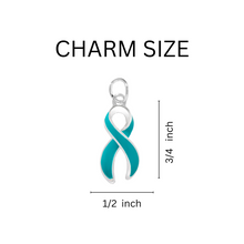 Load image into Gallery viewer, Teal Ribbon Leather Cord Bracelets