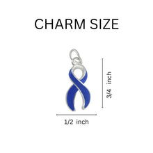 Load image into Gallery viewer, Bulk Dark Blue Ribbon Where There Is Love Bracelets - The Awareness Company