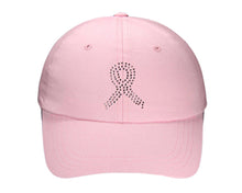 Load image into Gallery viewer, Pink Crystal Ribbon Baseball Hats