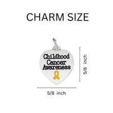 Load image into Gallery viewer, Bulk Childhood Cancer Split Style Key Chains Bulk - The Awareness Company