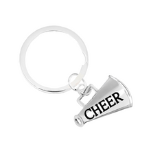 Load image into Gallery viewer, Megaphone Cheerleading Keychains | Affordable Cheer Jewelry