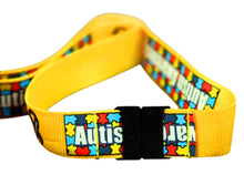 Load image into Gallery viewer, Bulk - Autism Awareness Breakaway Lanyards - The Awareness Company