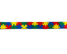 Load image into Gallery viewer, Bulk - Puzzle Piece Autism Awareness Lanyards - The Awareness Company