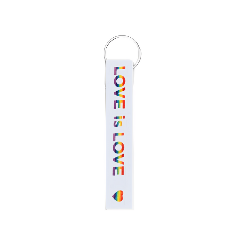 Love Is Love Lanyard Style Keychains
