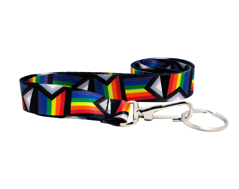 Daniel Quasar Flag Stripe Lanyards