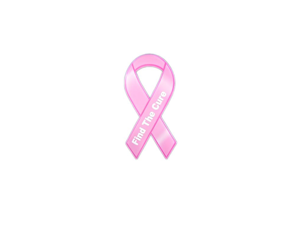 Pink Ribbon Shaped Magnets for Breast Cancer