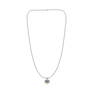 Bulk Childhood Cancer Awareness Heart Necklace, Gold Ribbon Jewelry - The Awareness Company