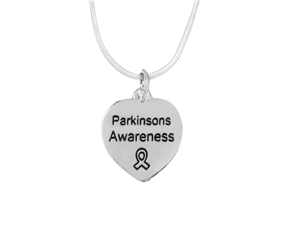 Parkinson's Heart Necklaces - The Awareness Company