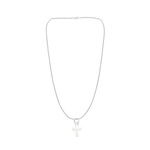 Elegant Silver Cross Necklaces