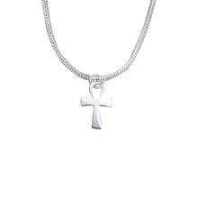 Load image into Gallery viewer, Elegant Silver Cross Necklaces