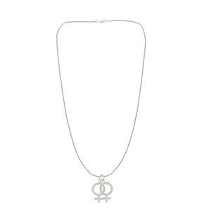Bulk Lesbian Same Sex Female Symbol Necklaces,  Lesbian Jewelry - The Awareness Company